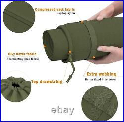 MT Military Modular Sleeping Bags System Multi Layered with Bivy Cover OD