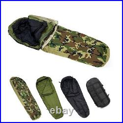 MT Military Modular Sleeping Bags System Multi Layered with Bivy Cover Woodland