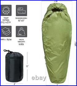 MT Military Patrol/Intermediate Sleeping Bag, Part of 4 Piece Army Modular Sleep