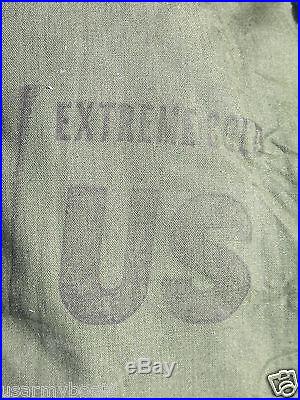 Made in USA USMC Army SUBZERO Extreme Cold Weather ECW Sleeping Bag w Hood -20F