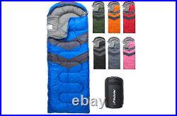 MalloMe Sleeping Bags for Adults Cold Weather & Warm Backpacking Camping Sleep
