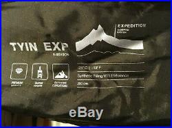 Mammut Ajungilak Tyin EXP 5-Season Schlafsack Neu! 200cm bis -25° Celsius