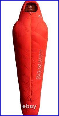 Mammut Perform -7C Down Sleeping Bag Size L Orange