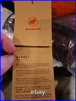 Mammut Perform -7C Down Sleeping Bag Size L Orange
