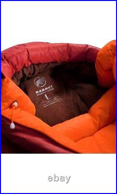 Mammut Perform -7C Down Sleeping Bag Size L Orange
