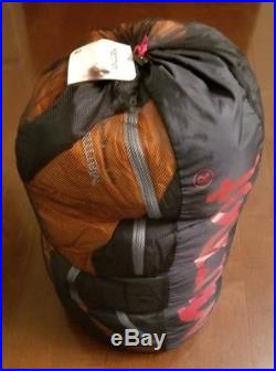 Marmot 0F sleeping bag Never Summer Membrain down, waterproof fabric, NWT