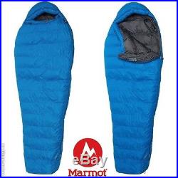 Marmot 15°F Krypton Down Sleeping Bag 800 Fill Power Mummy Camping Backpacking