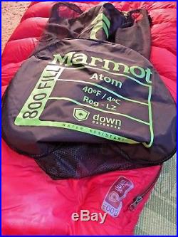 Marmot Atom 800-Fill Down Sleeping Bag