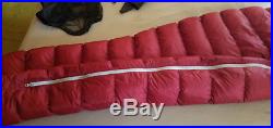 Marmot Atom 850 FP Down 40°F Sleeping Bag Long Left Full Length Zipper EUC