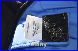 Marmot Black Blue Goose Down Sleeping Bag, Long, EUC