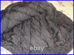 Marmot Black Gopher Goose Down Sleeping Bag Gore-tex -20 Vintage USA NOT Penguin