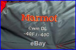 Marmot CWM DL -40 Sleeping Down Bag (800+ Fill)