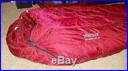 Marmot CWM EQ -40 Long Sleeping Bag Right Zip