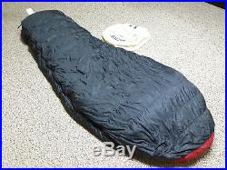 Marmot CWM Eq -40 F Goose Down Sleeping Bag Size Long, Right-hand zipper