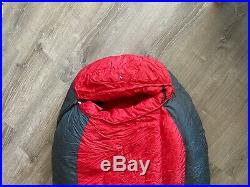 Marmot CWN EQ -40 Degree Sleeping Bag Red for Mountaineering