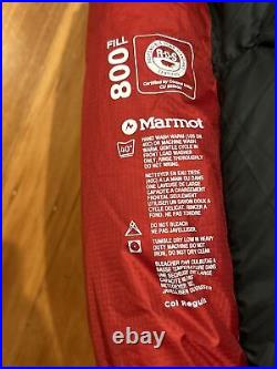 Marmot Col Regular 800 Fill Sleeping Bag -20 Degrees Fahrenheit