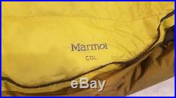 Marmot Col Sleeping Bag Left Zip -20 Degree Down (800-Fill Goose Down)