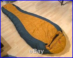 Marmot Couloir 0 Degree Down Sleeping Bag Orange and Grey