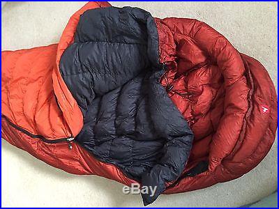 Marmot Couloir 0 Degree Down Sleeping Bag size Regular