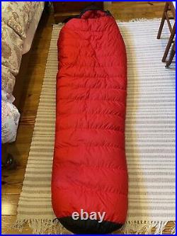 Marmot Couloir 0°F Goose Down Sleeping Bag Long Left EUC