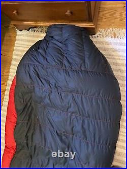 Marmot Couloir 0°F Goose Down Sleeping Bag Long Left EUC
