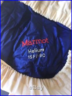Marmot Helium 15 Degree Sleeping Bag New