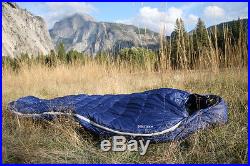 Marmot Helium 15°F Down Sleeping Bag Left Zip / Blue