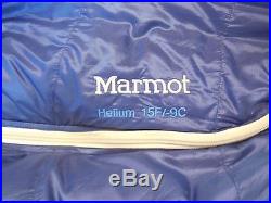 Marmot Helium 3-Season Sleeping Bag 850 fill Goose Down