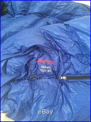 Marmot Helium Sleeping Bag 15 Degree Down Sleeping Bag