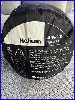 Marmot Helium Sleeping Bag Down, Regular, 15 degree, 800 fill New Cobalt Blue