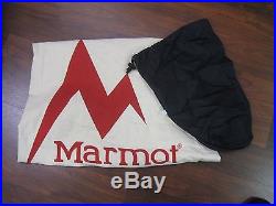 Marmot Hydrogen 30F Goose Down 800 Fill Mummy Sleeping Bag Long Lightweight