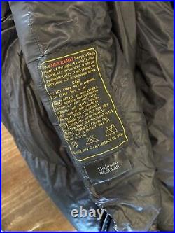 Marmot Hydrogen Down 30F 30 F Sleeping Bag Regular Left Zip (No Carry Bag)