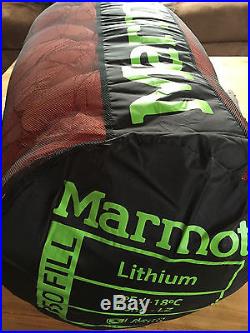 Marmot Lithium 0 Degree 850 Down Fill Sleeping Bag Long