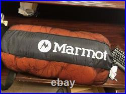 Marmot Lithium 0°F Sleeping Bag, Size Regular, Color Rust, Down Fill
