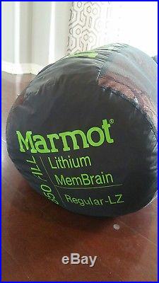 Marmot Lithium Membrain 0 Degree Goose Down Sleeping Bag NWT