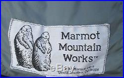 Marmot Mountain Works Down Rare Vintage Sleeping Bag Made in Colorado, USA
