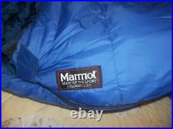 Marmot NICE 0 Degree Ptarmigan Goose Down Sleeping Bag Vintage USA Made LONG