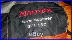 Marmot Never Summer Down Sleeping Bag Regular