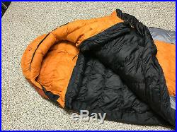 Marmot Never Summer Goose Down Sleeping Bag Size Long, Right Zipper