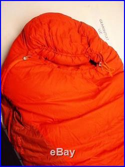 Marmot Never Summer Sleeping Bag 0 Degree Down LONG Right Zip /25325/
