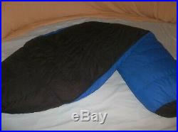 Marmot Pinnacle 15F 800 fp Goose Down Sleeping Bag Regular Left Zip Excellent