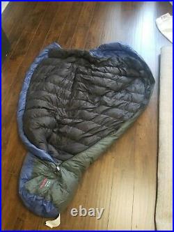 Marmot Pinnacle 15F Mummy 800 Down Sleeping Bag (Regular Size) Never Slept In