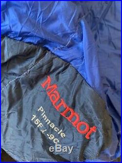 Marmot Pinnacle 15 (-9c) Down Sleeping Bag 800+ Fill Size Regular