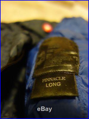 Marmot Pinnacle Down Sleeping Bag 800 Fill 15 Degree Long