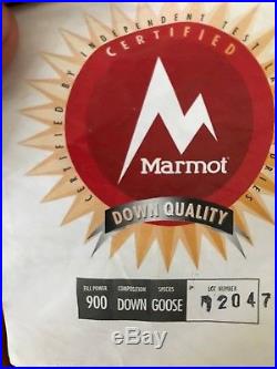 Marmot Sleeping Bag 0 900 Fill Power Goose Down MSRP$500+