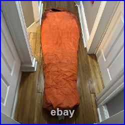 Marmot Trestles 0 Degree Synthetic Sleeping Bag CLEAN near mint orange used
