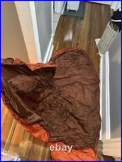 Marmot Trestles 0 Degree Synthetic Sleeping Bag CLEAN near mint orange used