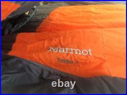 Marmot Trestles 0º Long Spirafil Synthetic Orange/Grey XL Sleeping Bag WARM