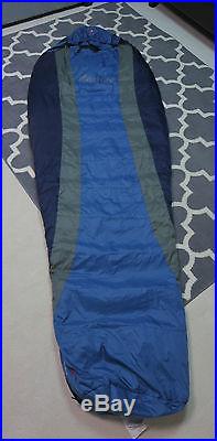 Marmot Trestles 15F/-9C Sleeping Bag, Right-Hand Zip, Blue & Gray, Camping Gear