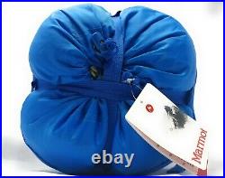 Marmot Trestles 15 TL Long Sleeping Bag, 6'6 / LZ-Blue, 39700-3600L
